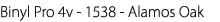 Binyl Pro 4v 1538 Alamos Oak